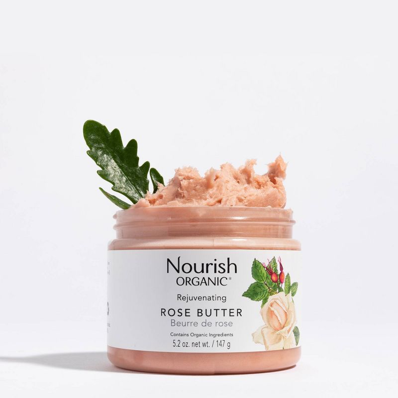 Nourish Organic Rejuvenating Rose Butter - 5.2oz