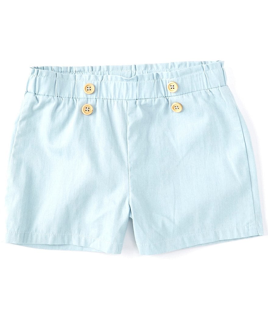Chelsea & Violet Little Girls 2T-6X Denim Pull-On Shorts