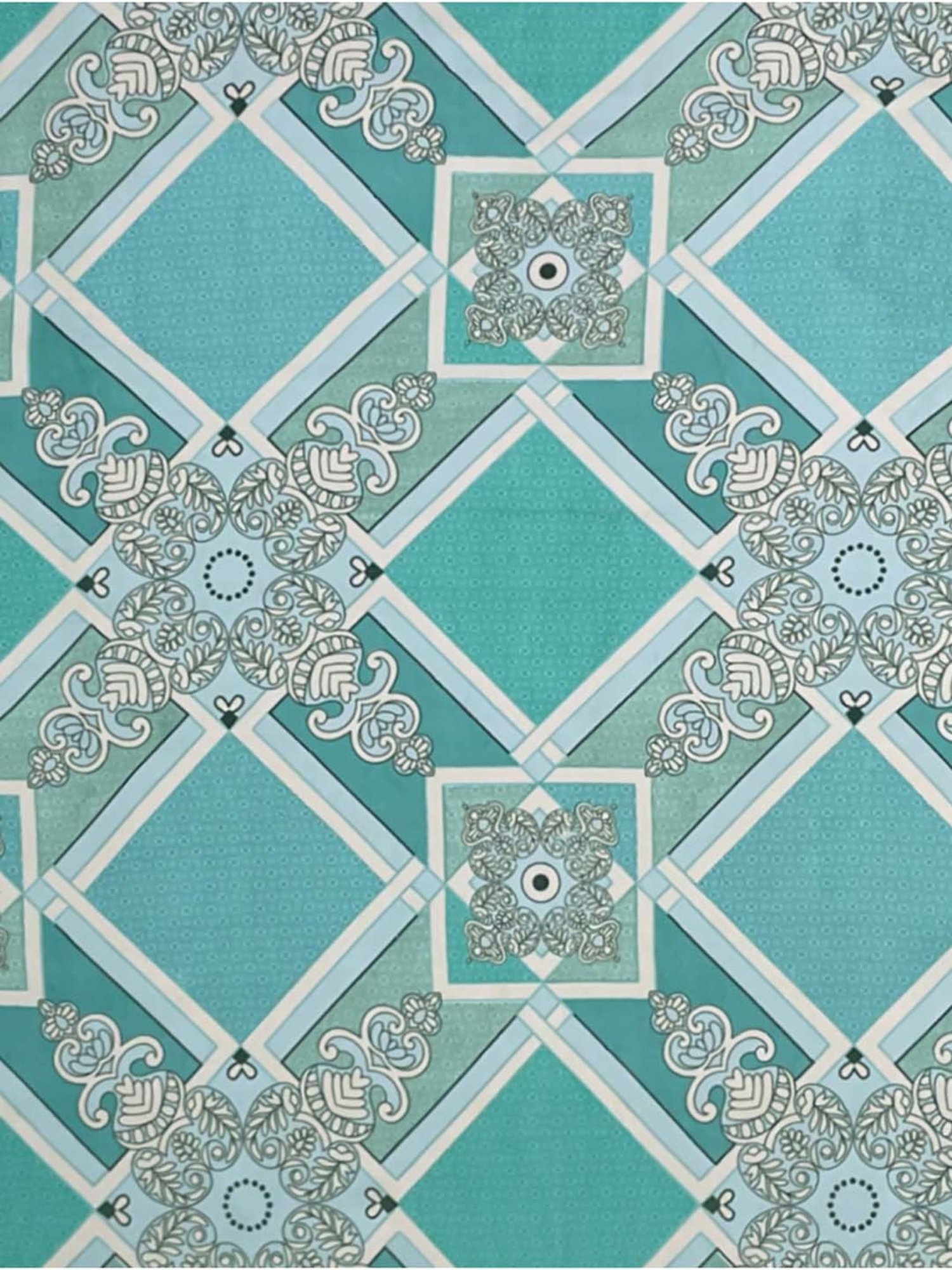 Welspun Bliss Light Green Microfibre 120 TC Double Bedsheet with 2 Pillow Covers