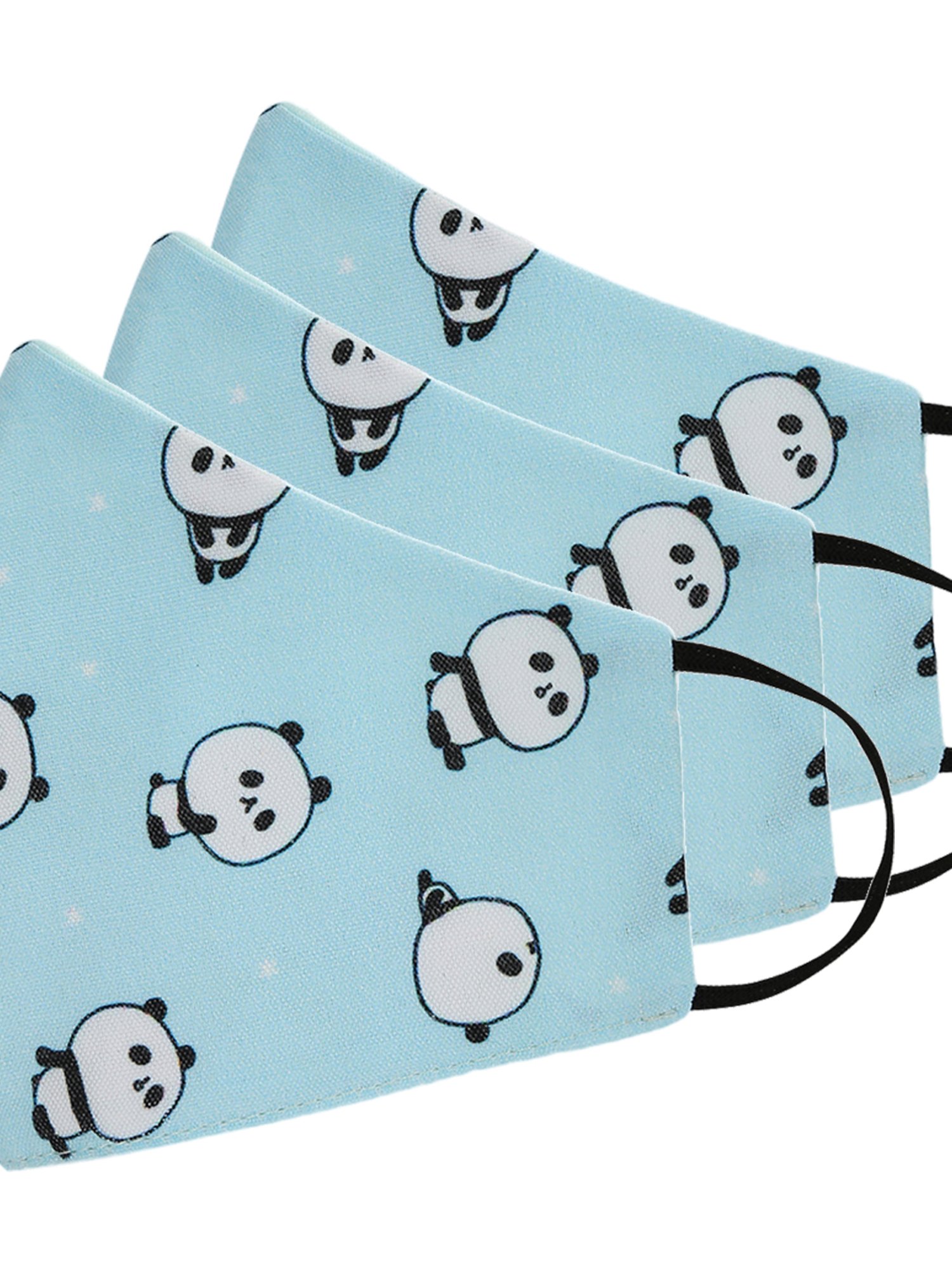 Tossido 8 - 14 Yrs. KIDS 3 Layered Reusable Face Masks - Pack of 3