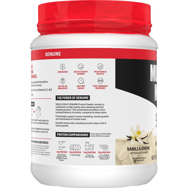 Muscle Milk Lean Muscle Protein Powder - Vanilla Crème - 1.93lb