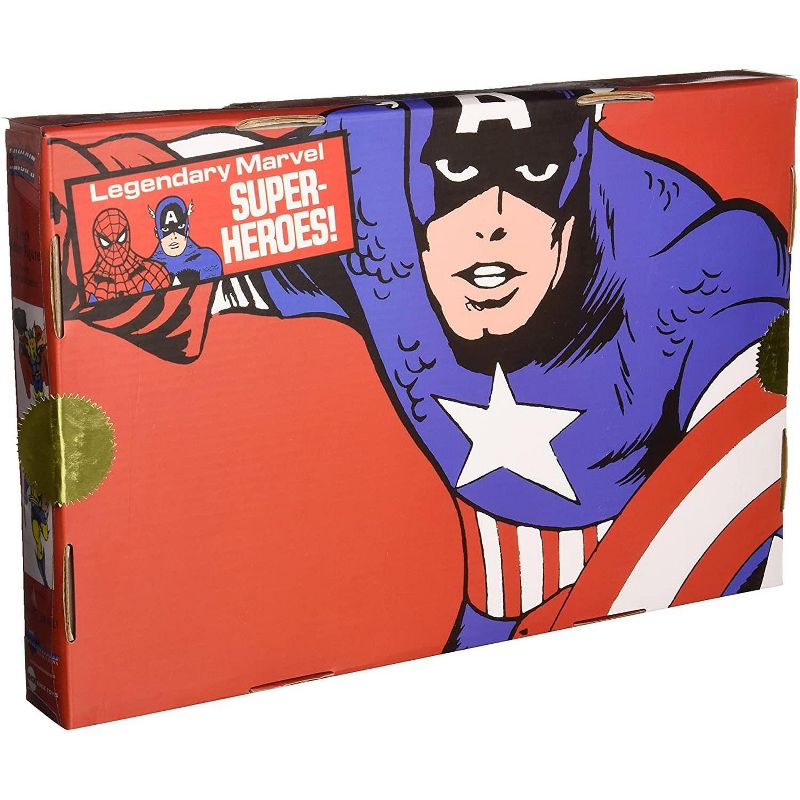 Diamond Select Marvel Captain America 8 Inch Retro Action Figure Set