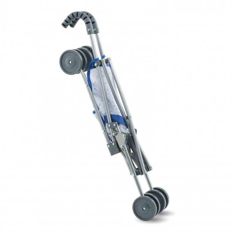 Corolle Umbrella Doll Stroller - Blue - Inspired by Stroller for Real Babies