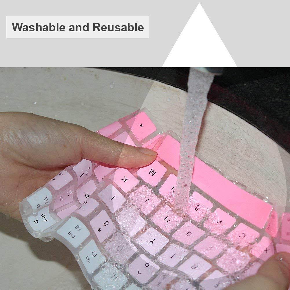 All-inside Ombre Pink Cover for Apple Magic Keyboard (MLA22LL/A) with US Layout