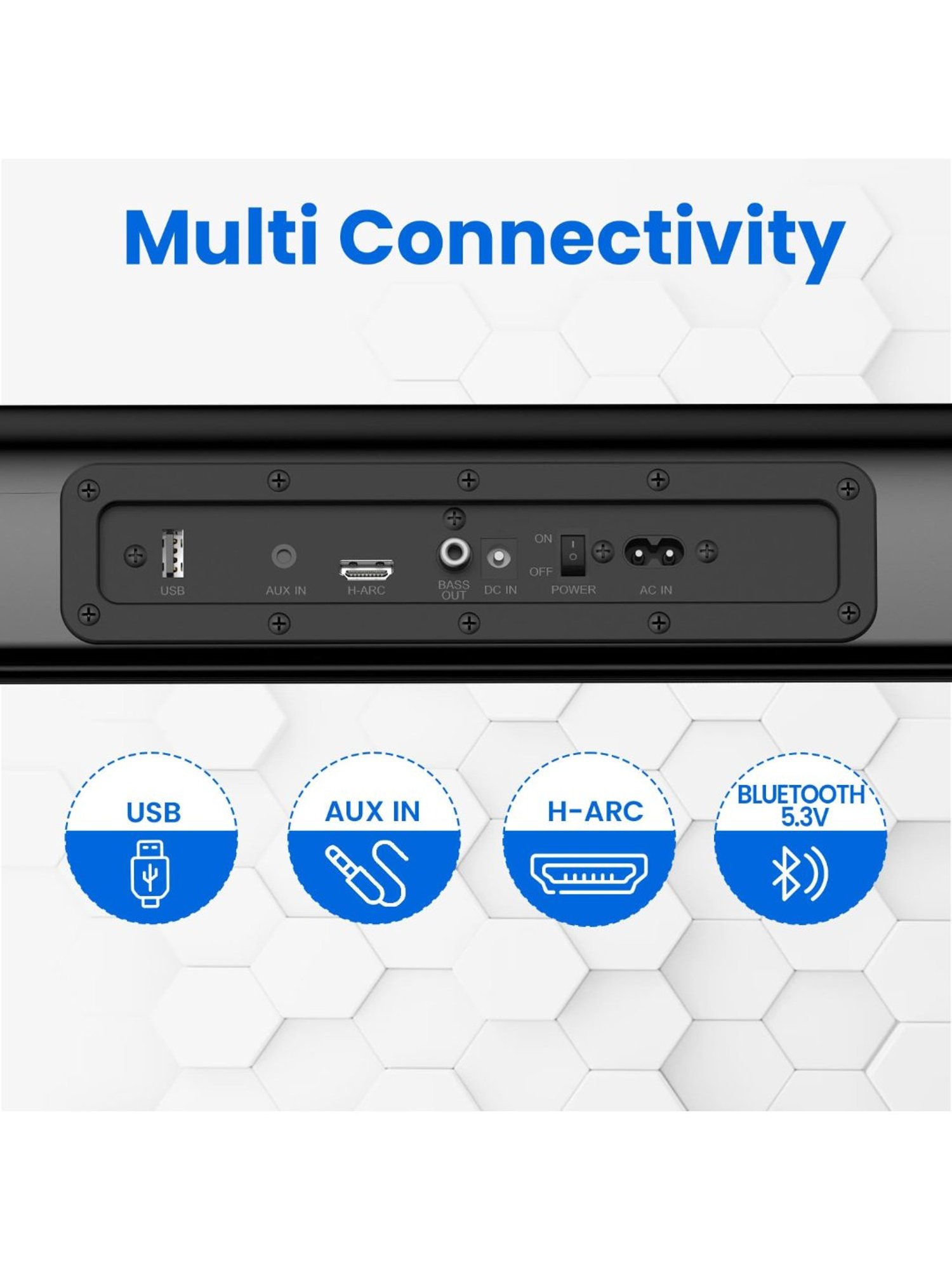 JBL Bar 2.1 Deep Bass Soundbar with Wireless Subwoofer (Black)