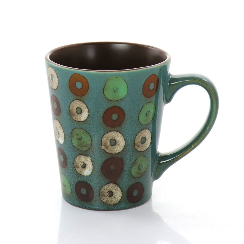 Mr. Coffee 4 Piece 13 Ounce Mug Set in Assorted Colors