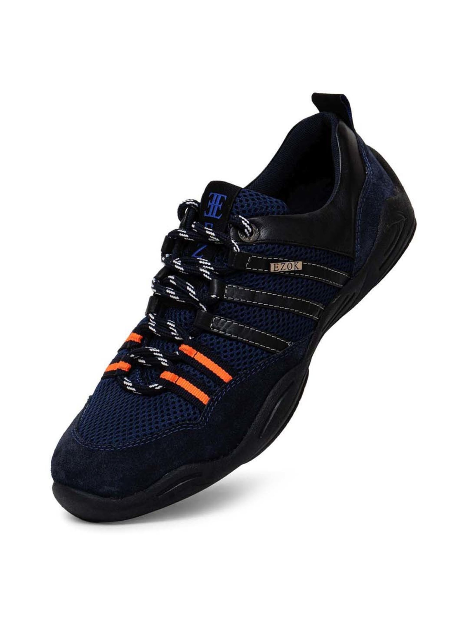 Ezok Men's Blue Casual Sneakers