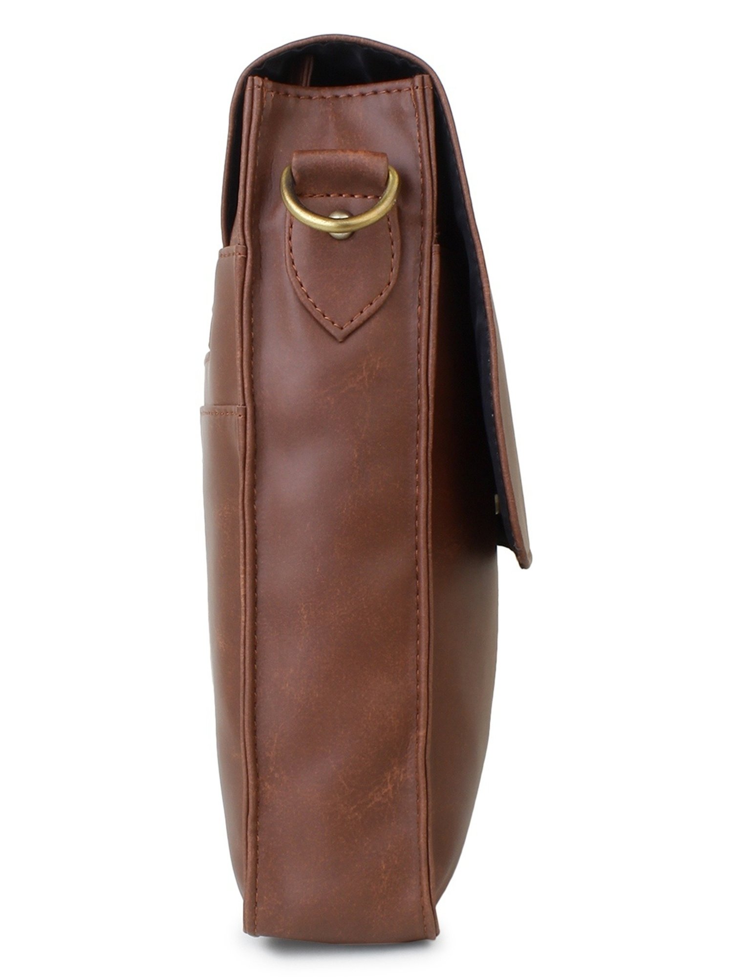 Yelloe Tan Medium Cross Body Bag