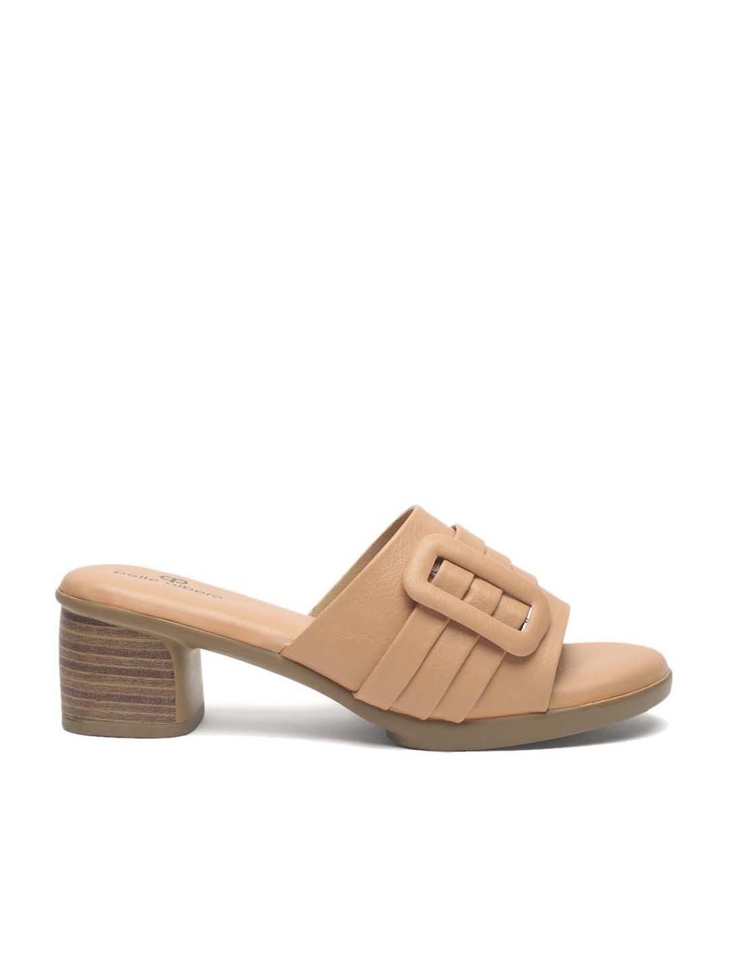 Pelle Albero Women's Beige Casual Sandals