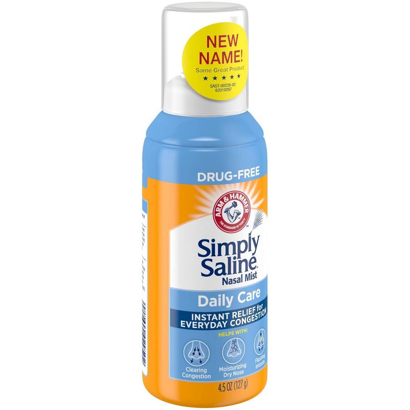 Simply Saline Nasal Care Daily Relief Mist Spray - 4.5oz