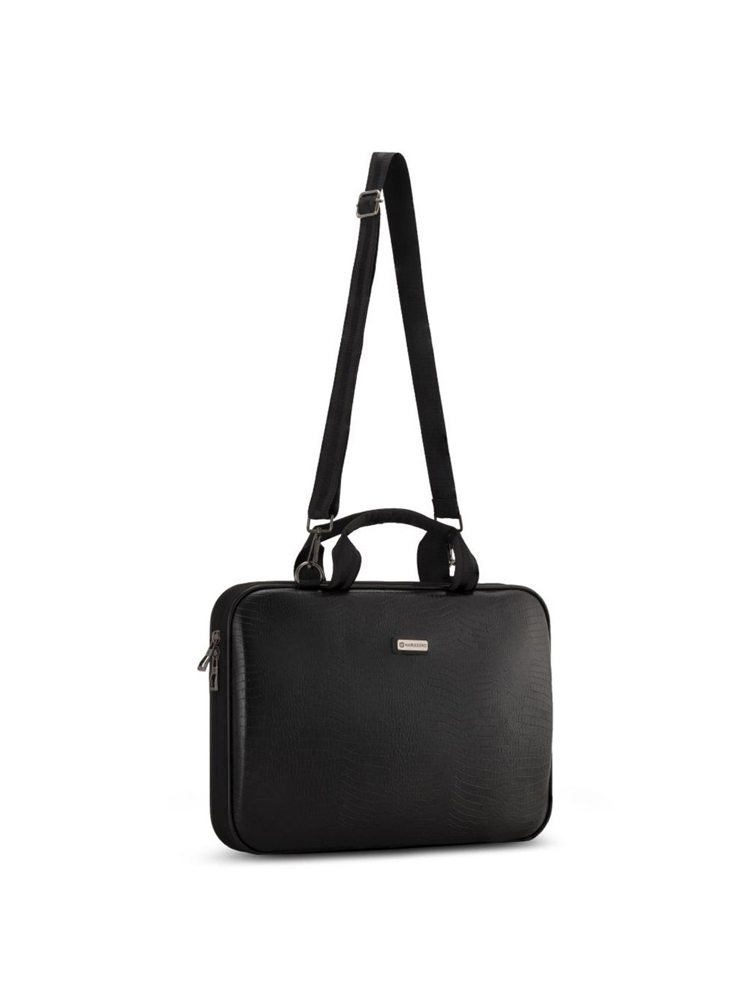 Harissons Gator Textured Medium Messenger Bag