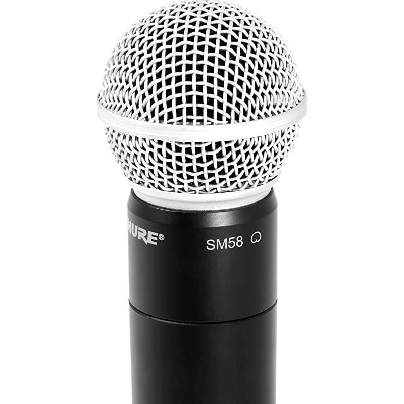SLX2/SM58 Wireless Handheld Microphone Transmitter with SM58 Capsule (Receiver Sold Separately)