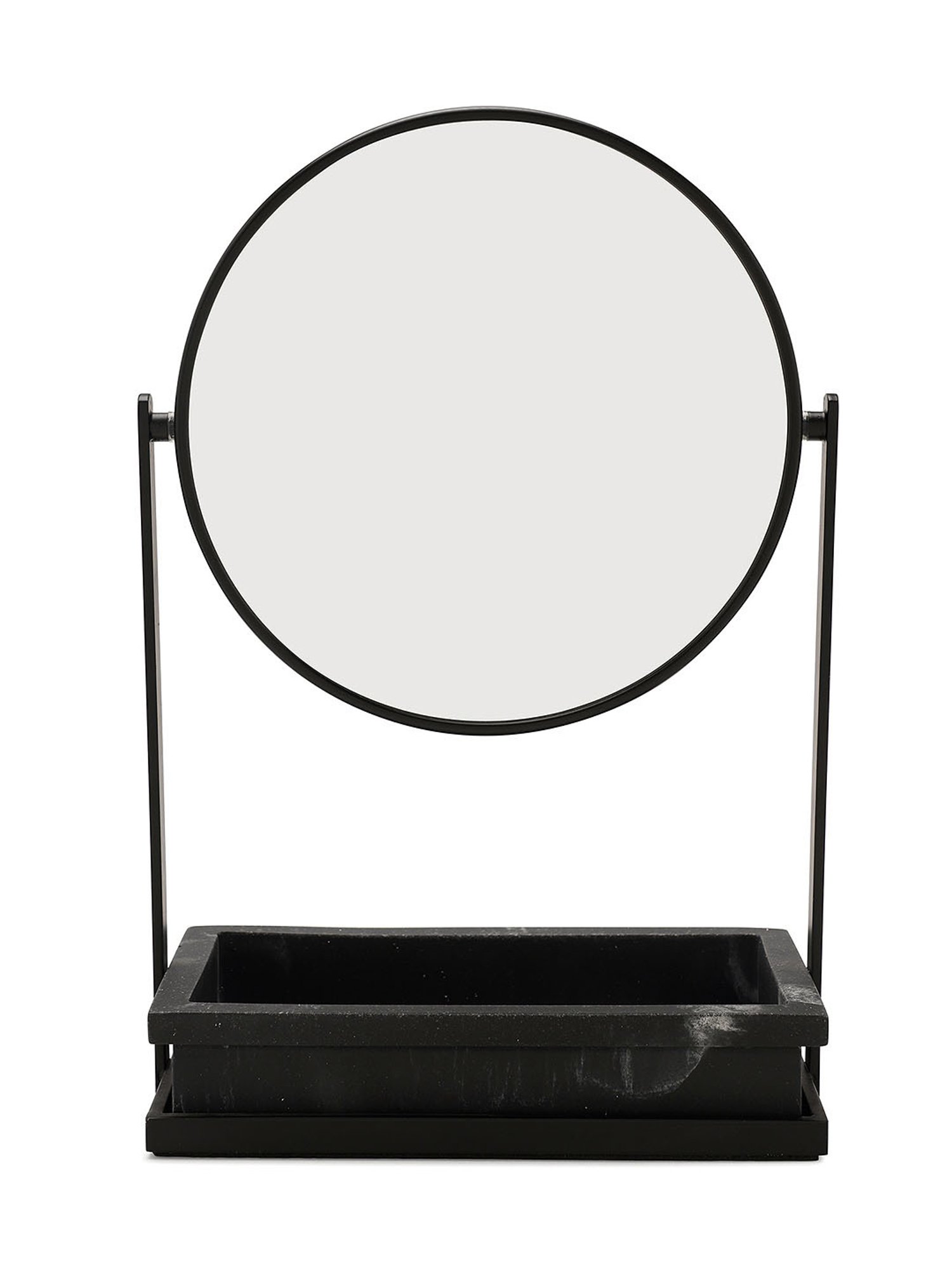 Pure Home and Living Black Metal Mirrors