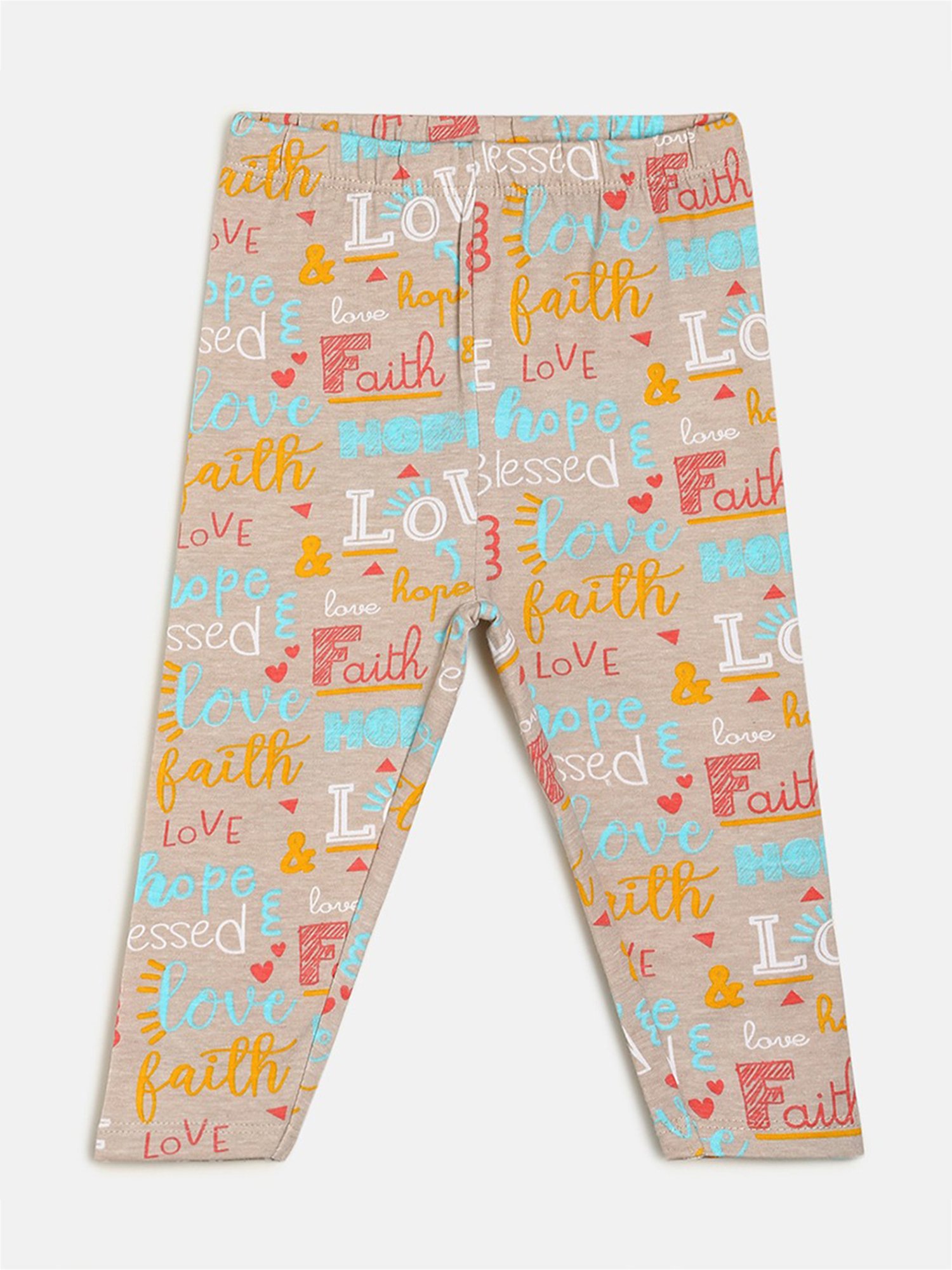 MINIKLUB Kids Multicolor Printed Leggings (Pack Of 3)