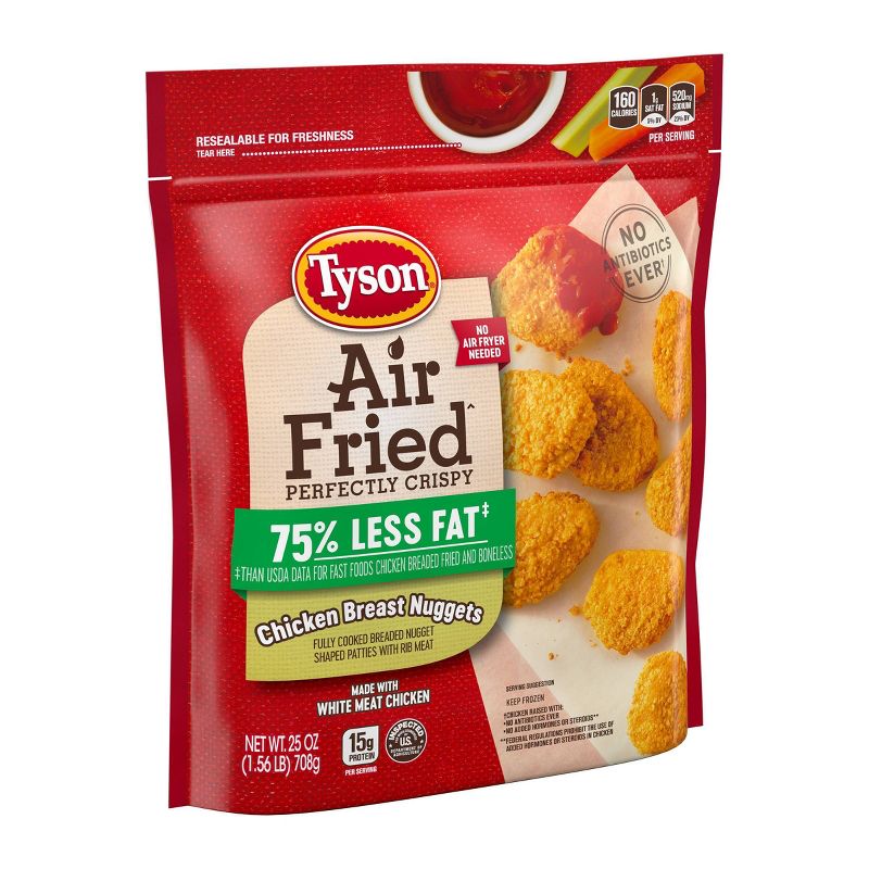 Tyson Air Fried Chicken Nuggets - Frozen - 25oz