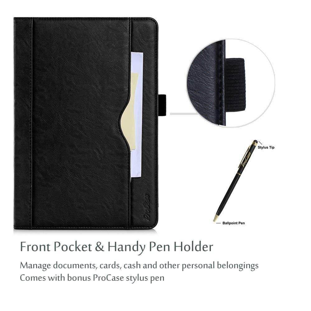 ProCase Samsung Galaxy Tab S2 9.7 Case - Leather Stand Folio Case Cover for Galaxy Tab S2 Tablet (9.7 inch, SM-T810 T815 T813) -Black