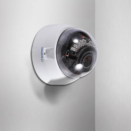 GeoVision GV-EFD3101 3MP Target Series Indoor Dome IP Security Camera, 3-9mm Varifocal Lens, Up to 50 m (164 ft) Super Low Lux Color Night Vision