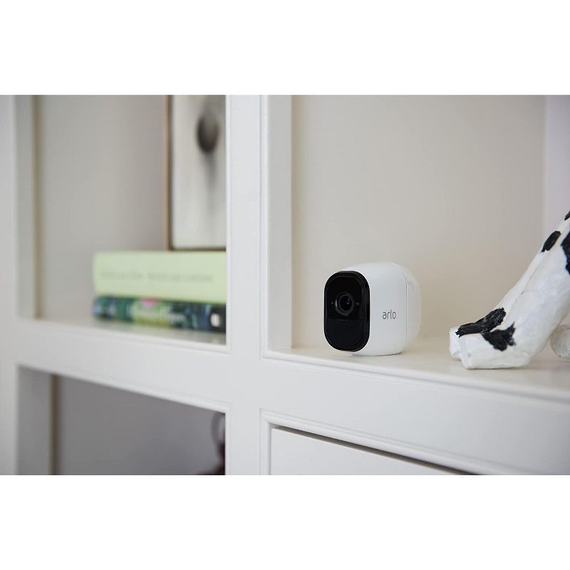 Arlo Pro - Wireless Home Security Camera Starter System | 3 Camera Kit with Wall and Outdoor Mount