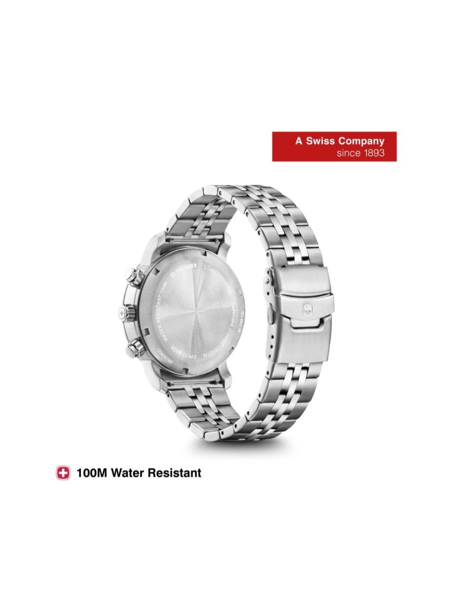 Wenger Swiss Made 01.1743.122 Urban Classic Chrono Analog Watch for Men