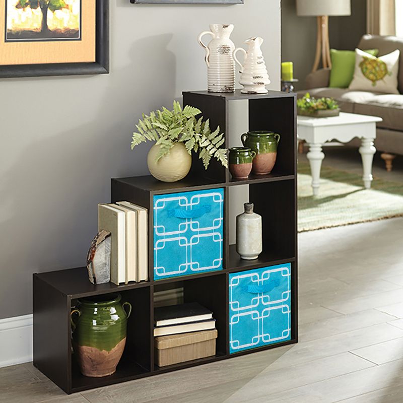 ClosetMaid 184600 Cubeicals Fabric Organizer Drawer Cube with 2 Sewn in Handles for Shelf, Closet, or Office Organization, Ocean Blue