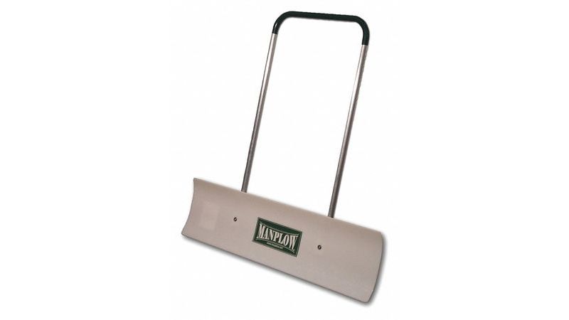 MANPLOW REV42 42" HDPE Snow Shovel with 48" Aluminum Handle