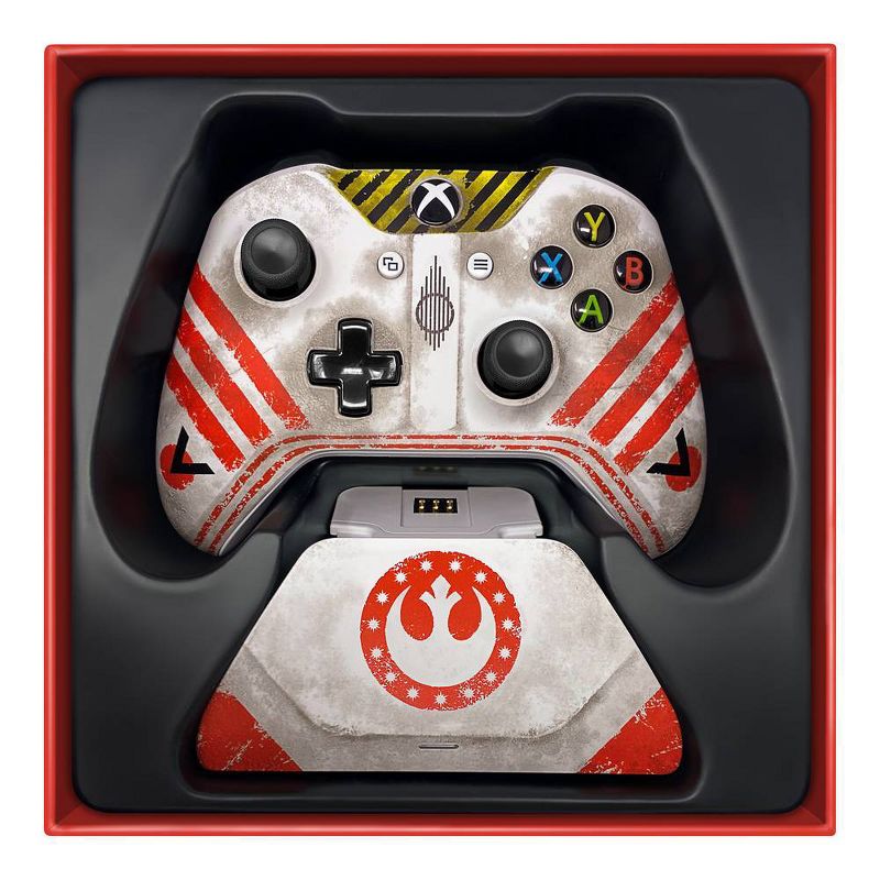 Star Wars Squadrons Wireless Controller and Pro Charging Stand Bundle for Xbox One/Series X/S