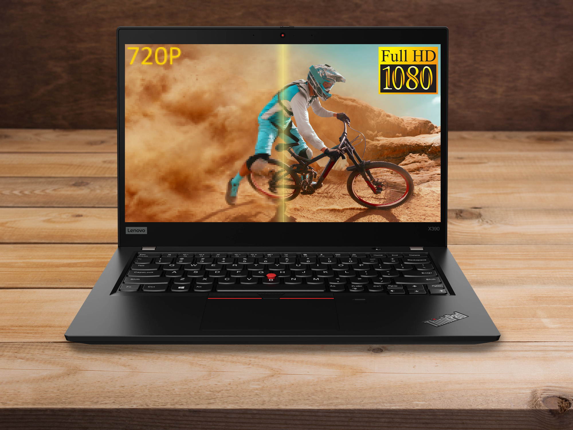 Lenovo ThinkPad X390 Notebook, 13.3" IPS FHD Display, Intel Core i7-8665U Upto 4.8GHz, 8GB RAM, 256GB NVMe SSD, HDMI, DisplayPort via USB-C, Card Reader, Wi-Fi, Bluetooth, Windows 10 Pro (20Q1SCDR00)