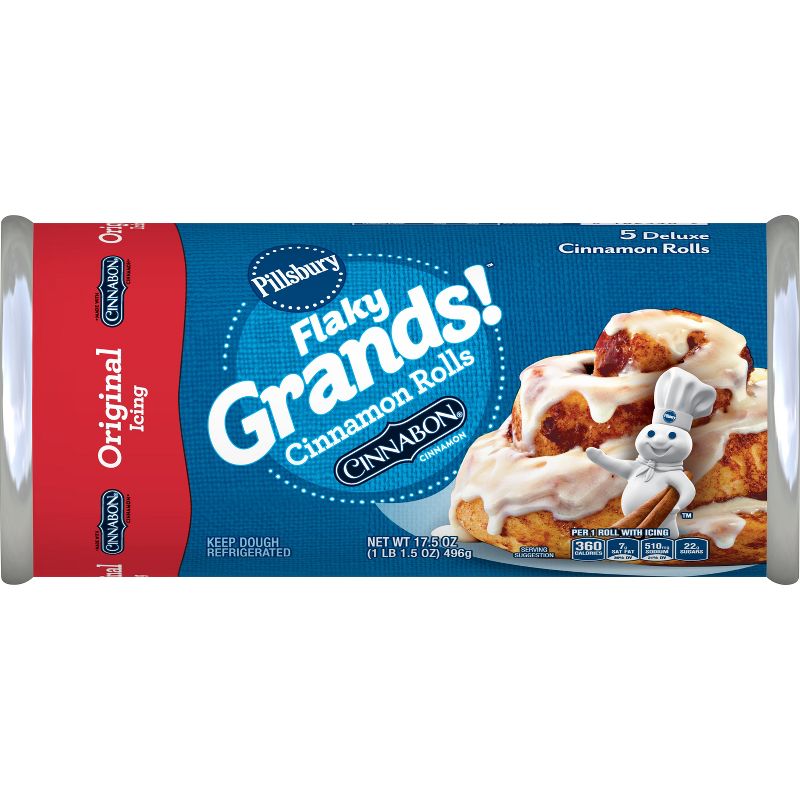 Pillsbury Grands! Flaky Cinnamon Rolls - 17.5oz/5ct
