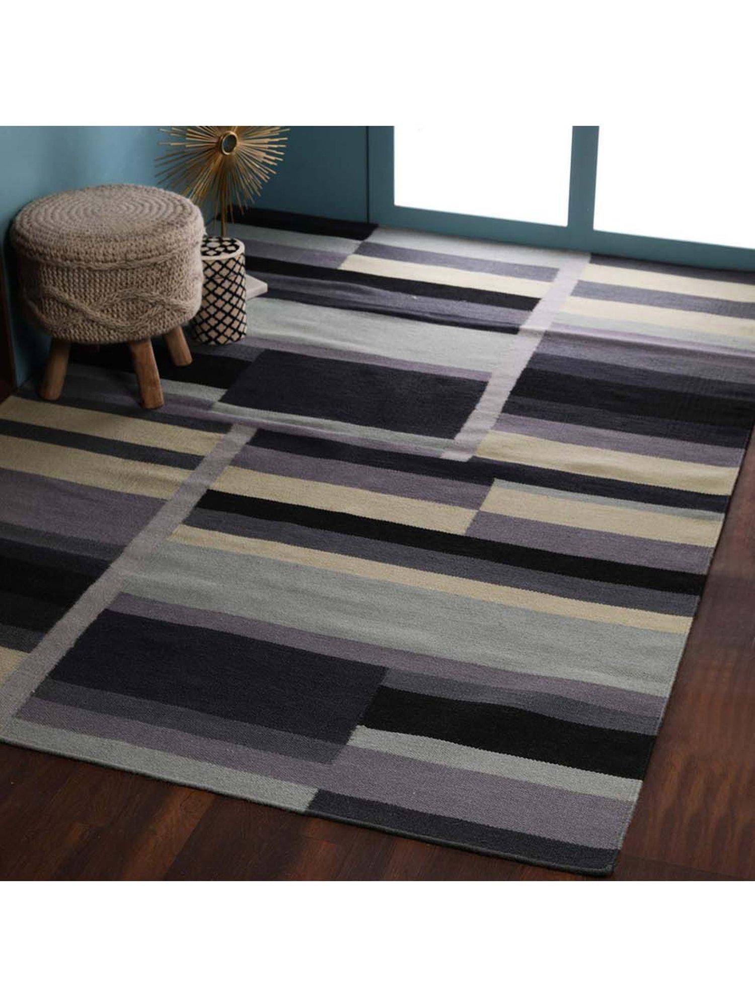 Pequra Multicolor Wool XL Carpet - Set of 1