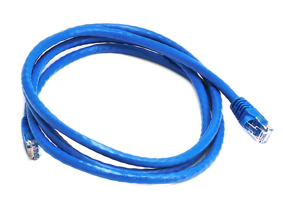 iMBAPrice - 5 Ft (5ft) Cat6 Ethernet Network Patch Cable RJ45 (10 Pack) Blue