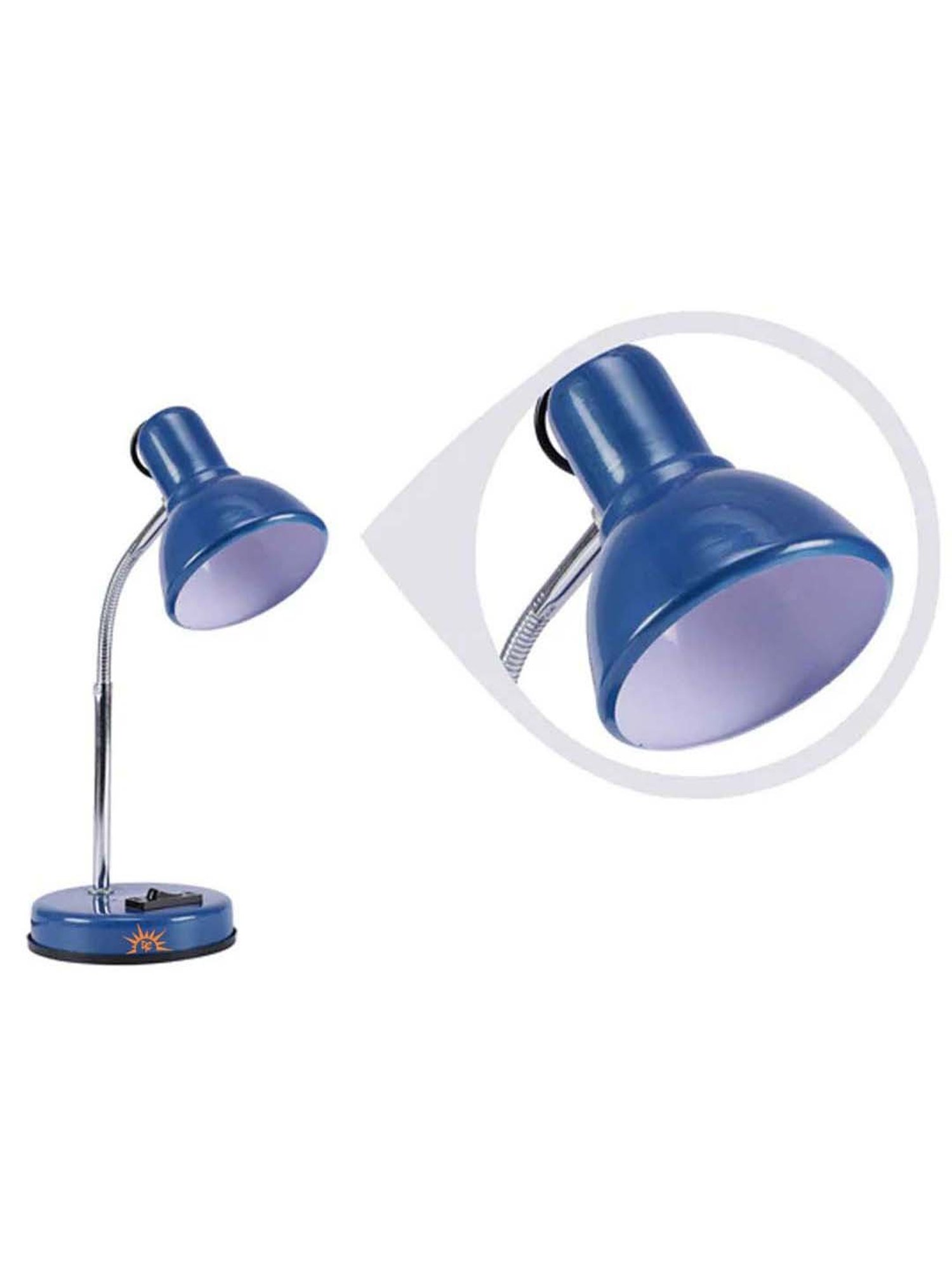 Kapoor E Illuminations Green Study Table Lamp - Set of 1