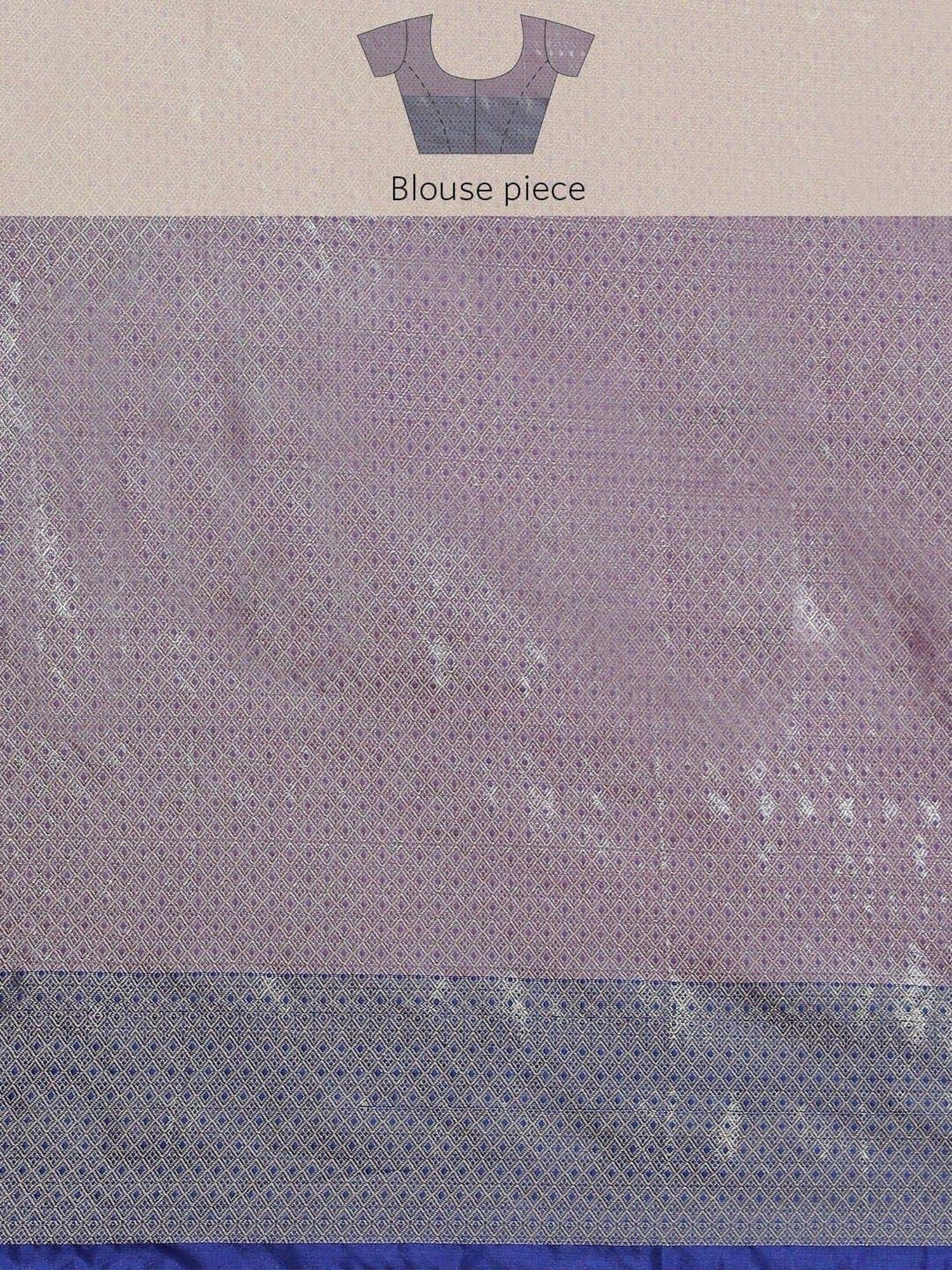 Silk Land Red Woven Saree With Unstitched Blouse