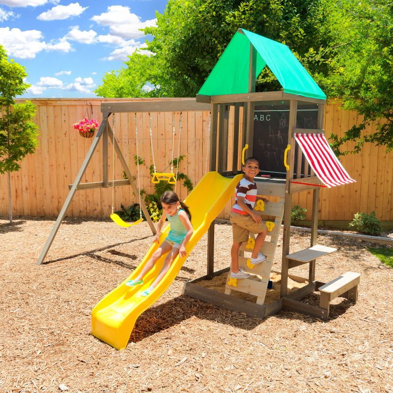 KidKraft Newport Wooden Swing Set/Playset