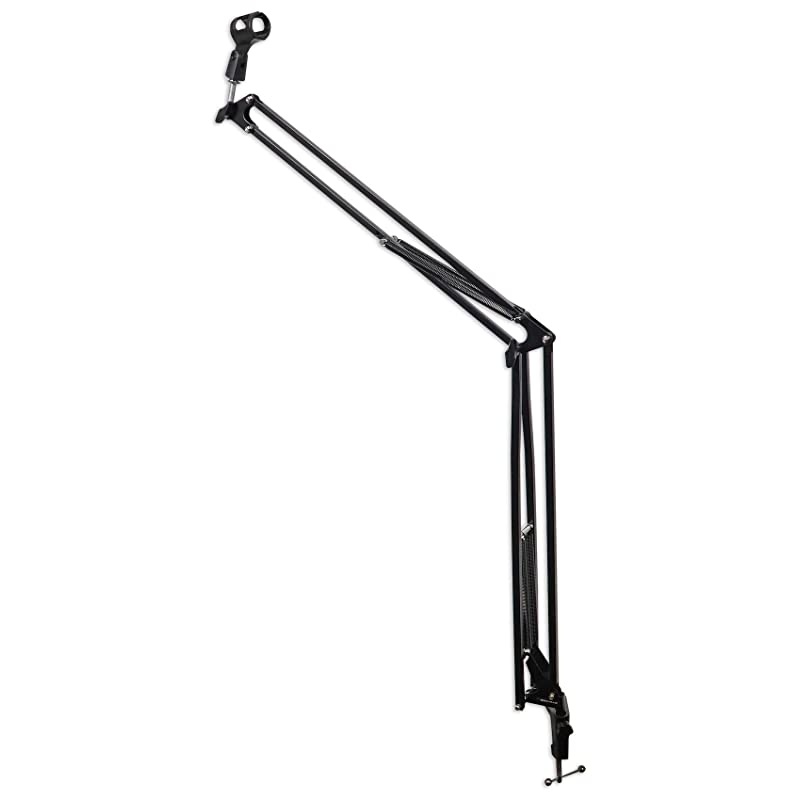 DMS40 40 Microphone Boom Arm Studio Podcast USB Mic Stand+Desk Clamp