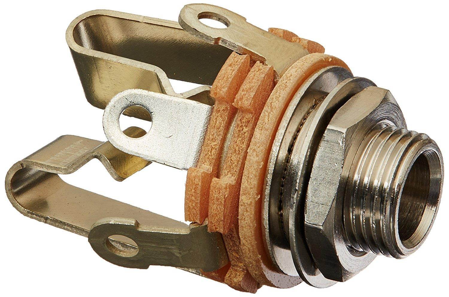 Switchcraft 1/4" Stereo 3-Conductor Input Jack, Double Open Circuit (Type 12B)