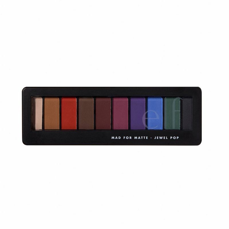 e.l.f. Mad for Matte Eyeshadow Palette Jewel Pop - 0.42oz