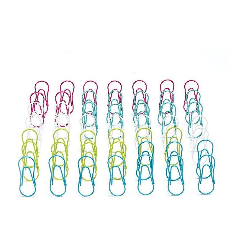 Poppin Assorted Box of Paper Clips 105922
