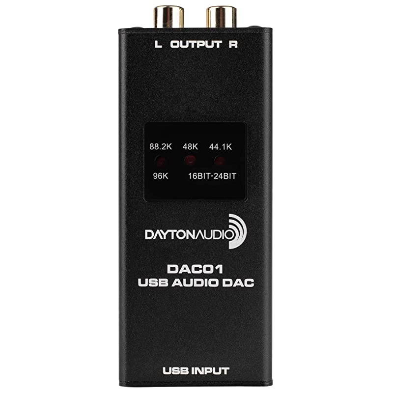 DAC01 USB Audio DAC 24bit96 kHz RCA Output