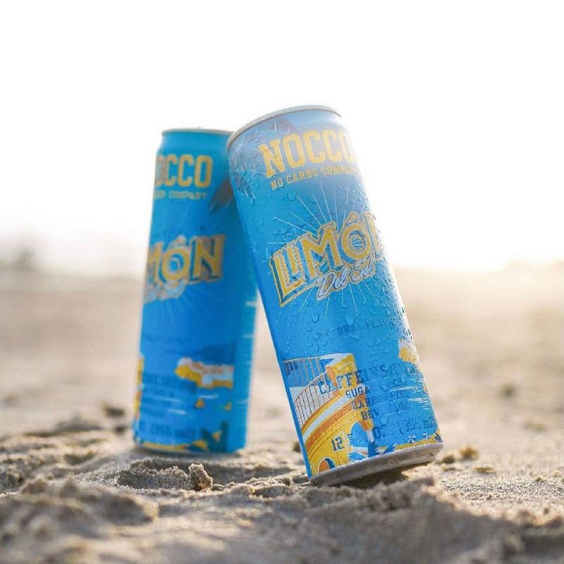 NOCCO BCAA Limón Del Sol Carbonated Beverage - 12 fl oz Can