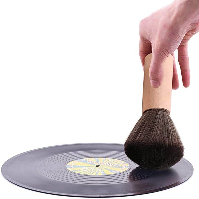 Turntable Vinyl Record Cleaning Brush Carbon Fiber AntiStatic Brush for Vinyl Record CD PS4 Xbox Disk