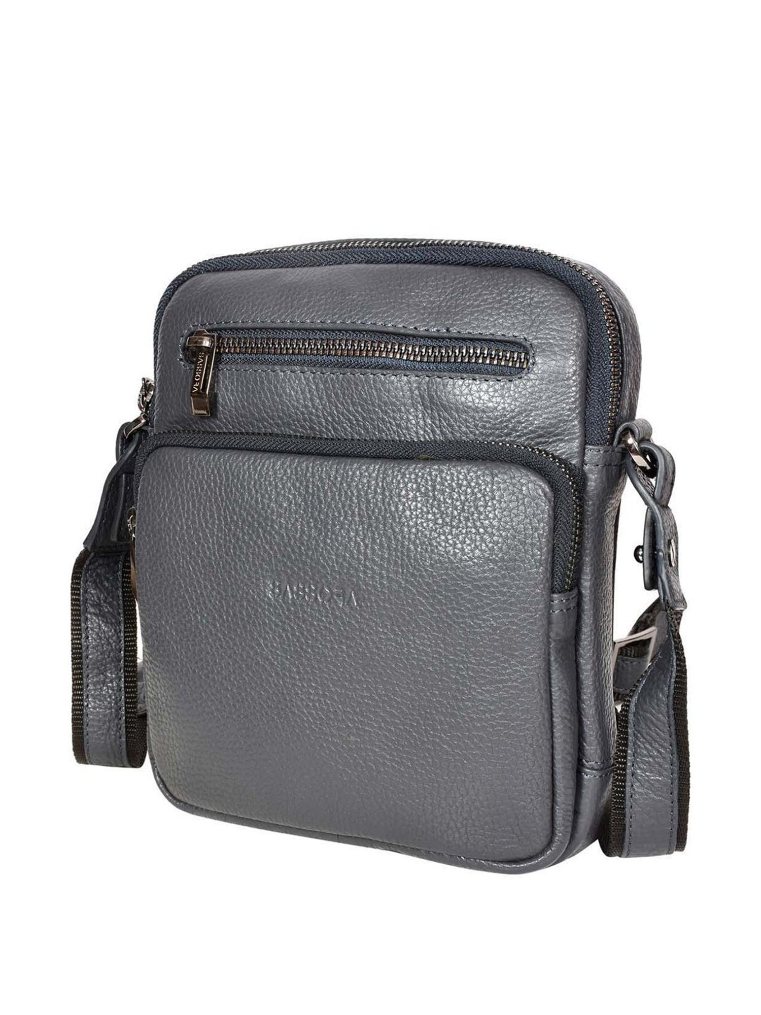 SASSORA Navy Solid Small Sling Handbag