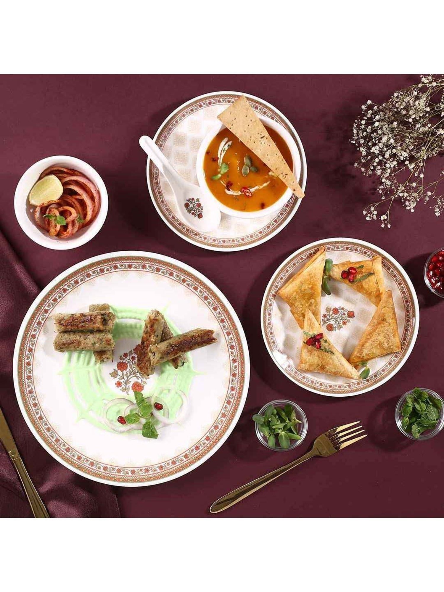 Wonderchef Venice 31 Pcs Dinner Set