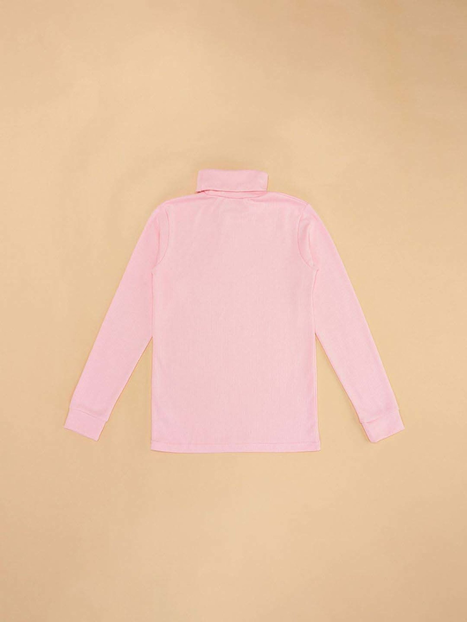 Dyca Kids Grey Melange Textured Thermal Top (Pack Of 2)