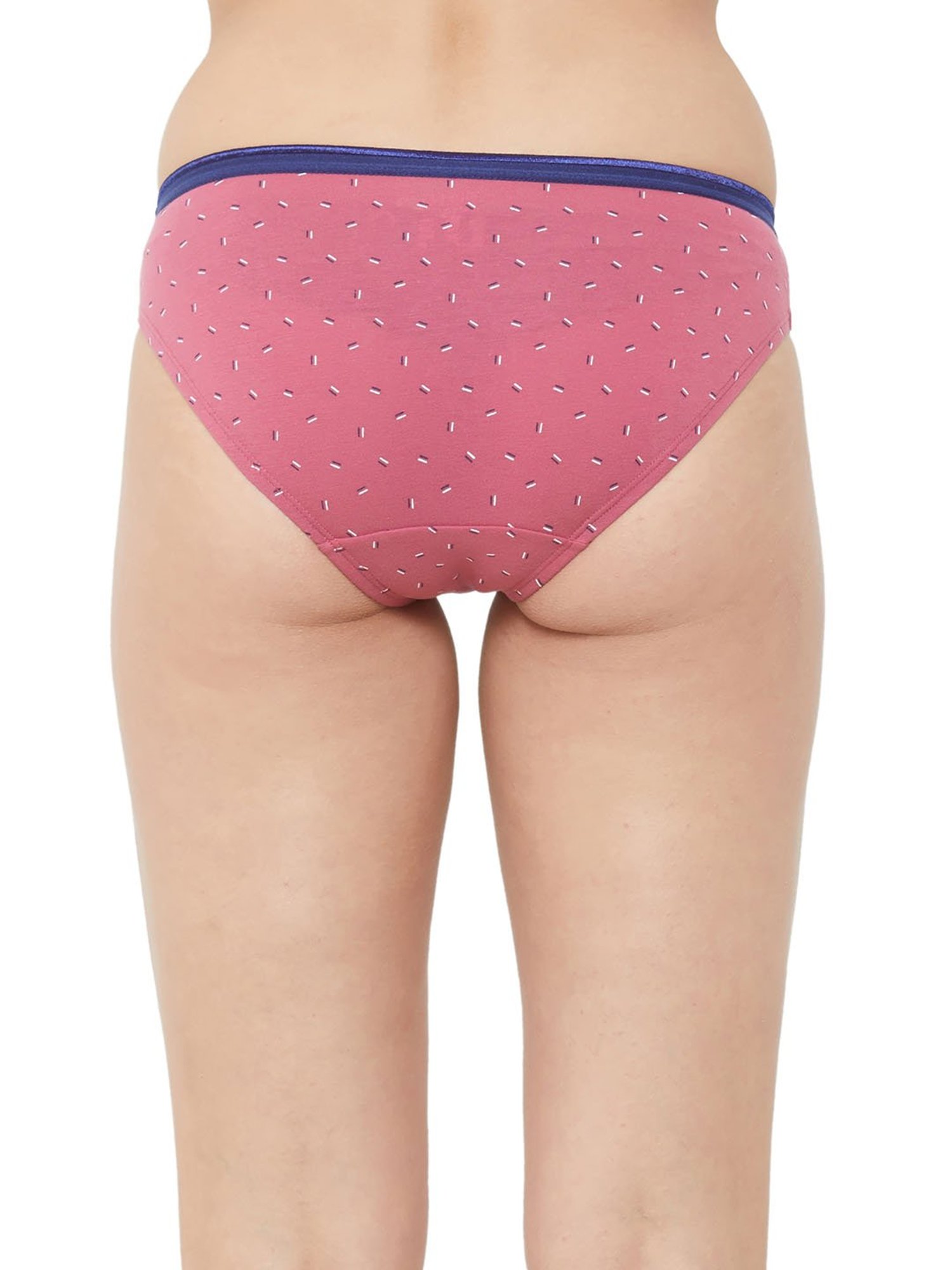 Soie Multicolor Printed Bikini Panty - (Pack Of 6)
