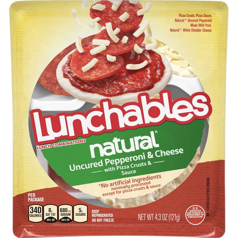 Oscar Mayer Lunchables Natural Pizza - 4.3oz