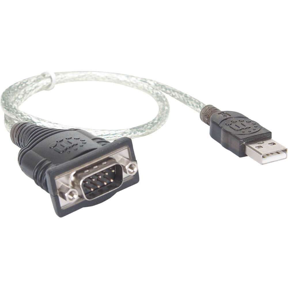 Manhattan Usb To 1 Serial Device Converter Retail Pkg.