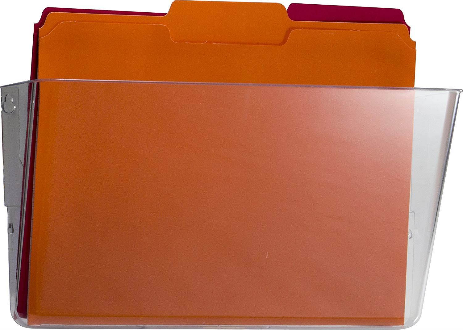 Officemate Unbreakable Wall File, Letter/A4 Size, Clear (21624)