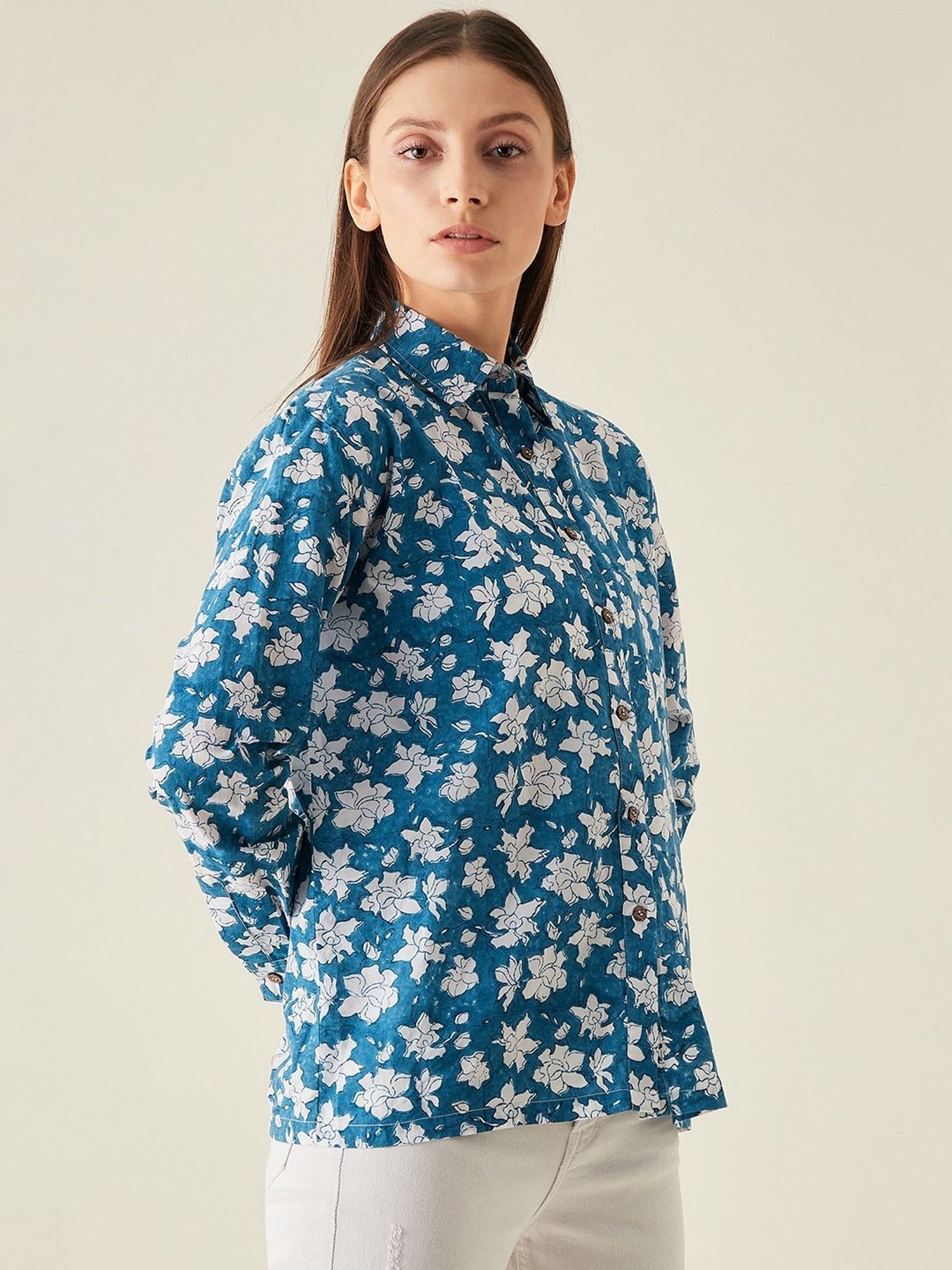 Arras Blue Full Sleeves Shirt