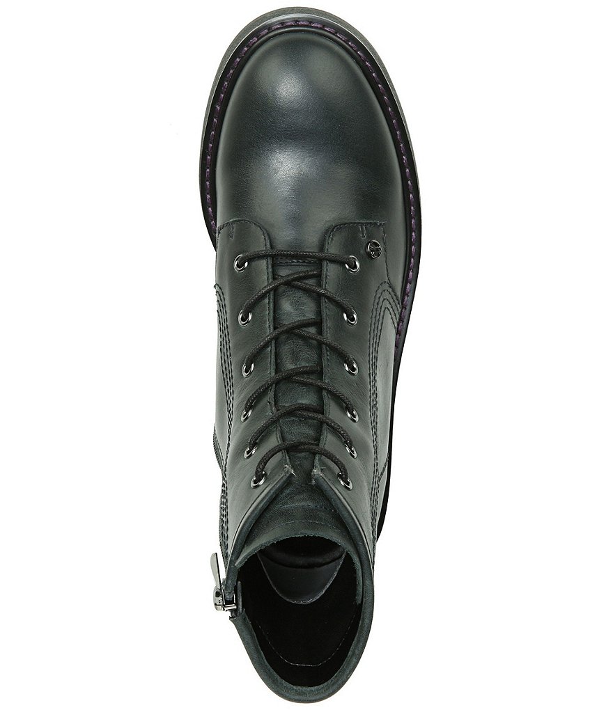 Franco Sarto Jensine Leather Combat Booties