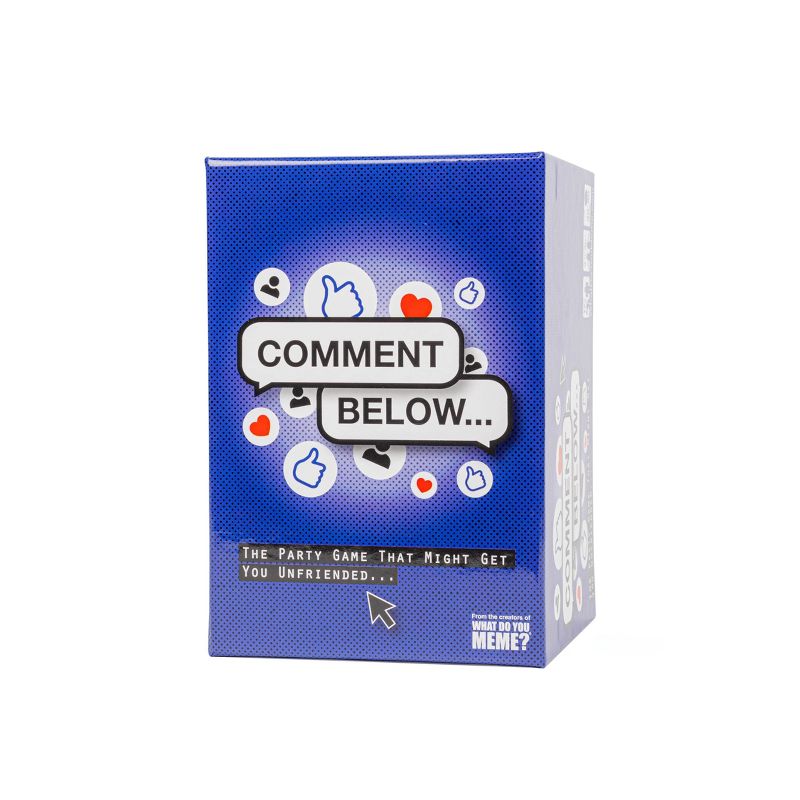 Comment Below Adult Party Game by What Do You Meme?